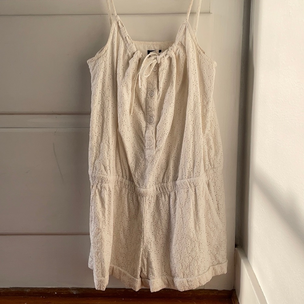 Jcrew Eyelet Romper